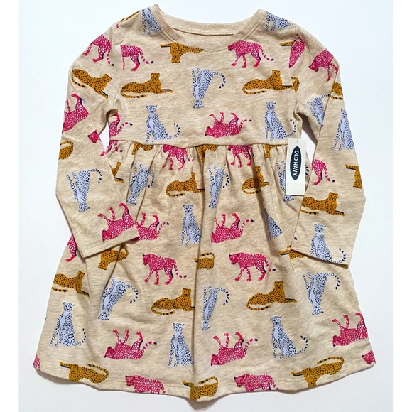 Old Navy Other - NWT Old Navy Cheetah Print Dress Size 2T